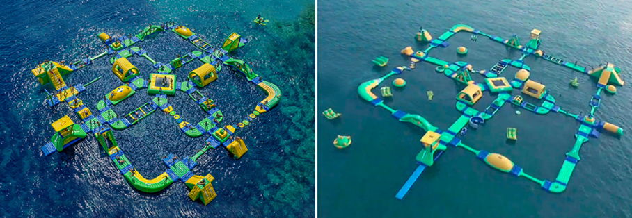 Aufblasbarer Wasserpark „Wibit Sports Park XL“