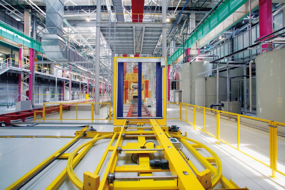 Schnelllauftor von Efaflex für den Innenbereich Schnelllauftor von Efaflex für den Innenbereich