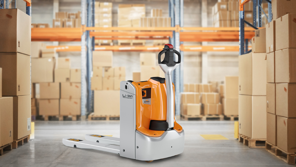 EHX 16 pedestrian pallet truck from Still