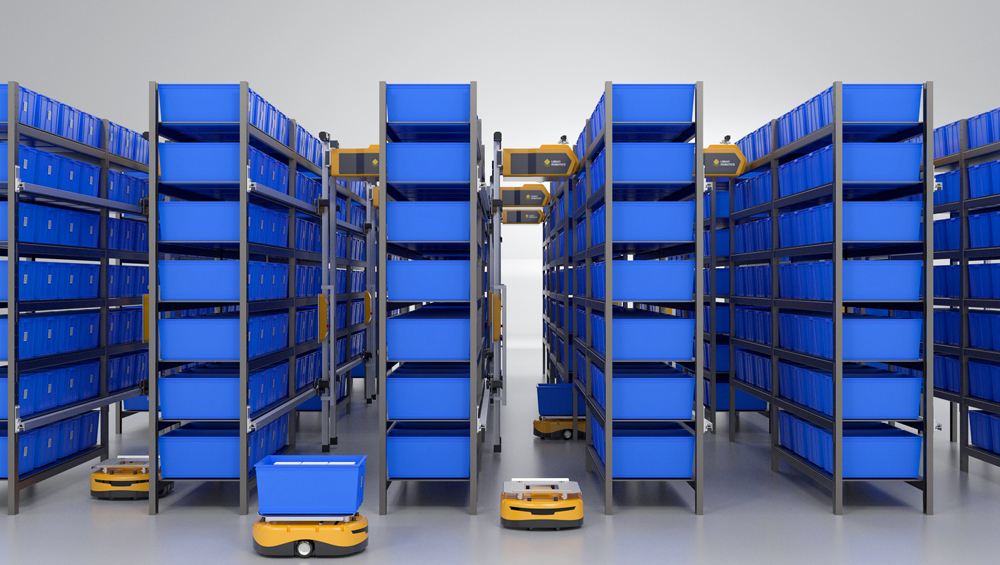 Airrob container handling robotic system des chinesischen Herstellers Libiao Robotics