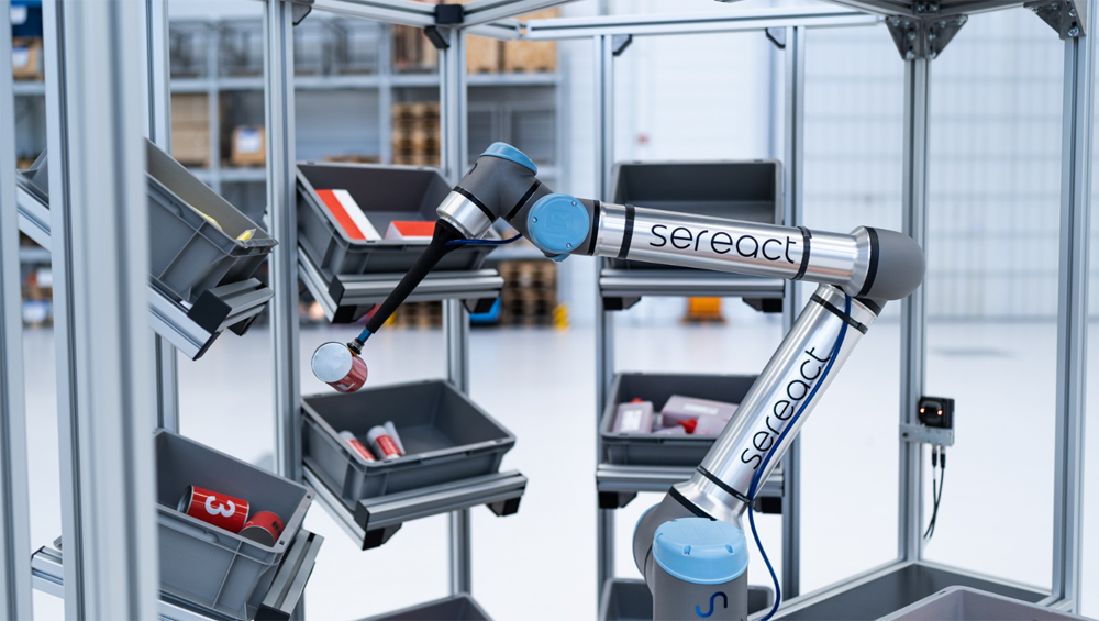 Autonomous pick-and-place robotics from sereact