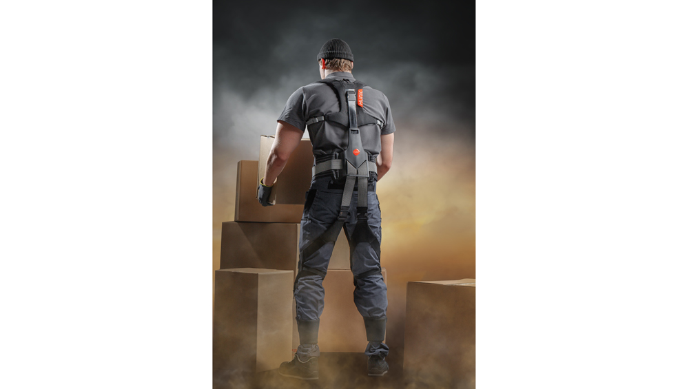 SoftExo Lift exoskeleton from Hunic