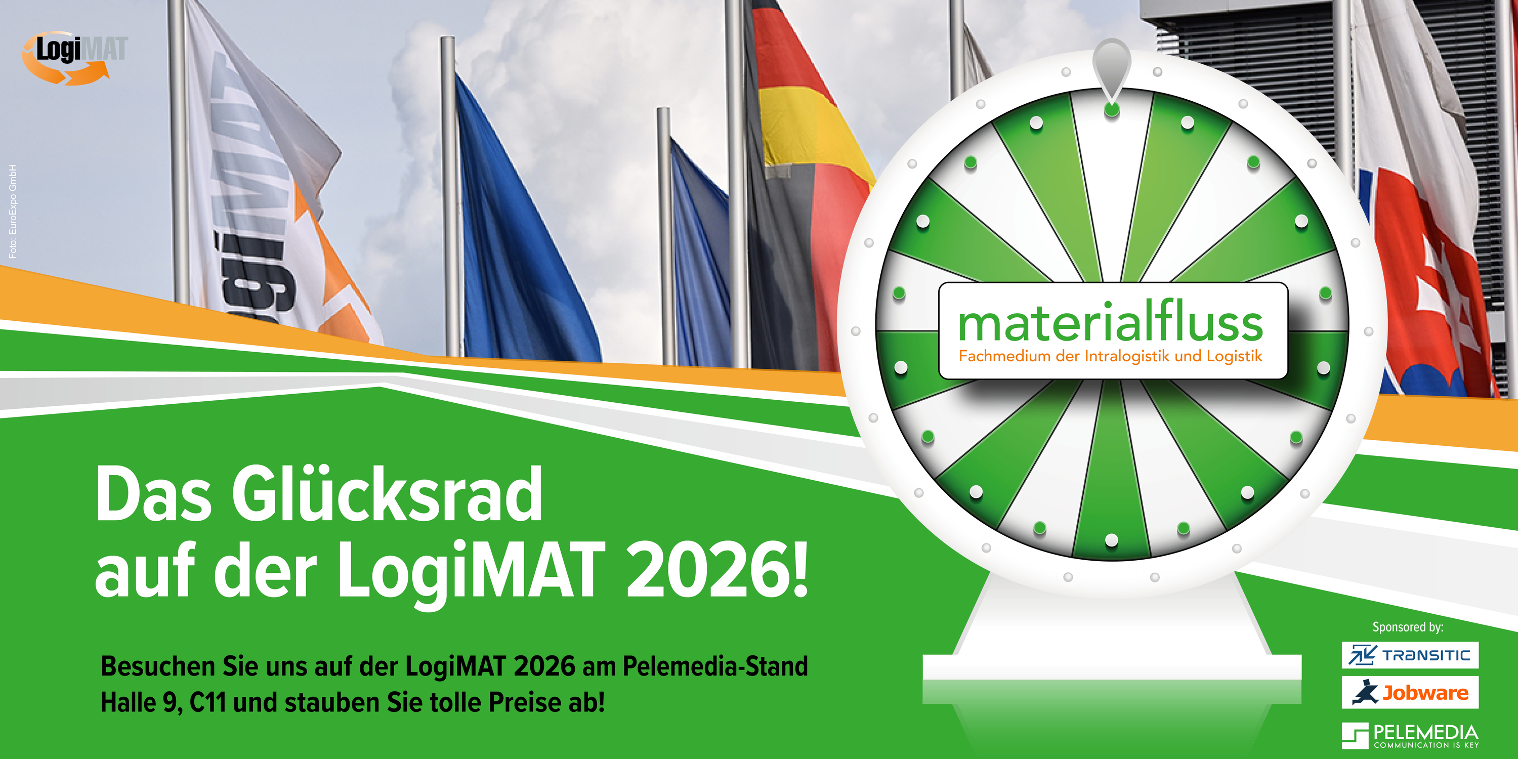 Glücksrad LogiMAT 2026 Glücksrad LogiMAT 2026