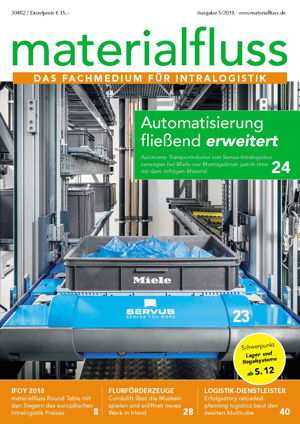 materialfluss Issue 05-2018 materialfluss Issue 05-2018