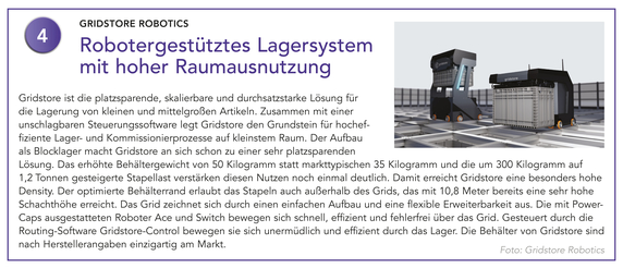 GRIDSTORE ROBOTICS | Robotergestütztes Lagersystem mit hoher Raumausnutzung GRIDSTORE ROBOTICS | Robotergestütztes Lagersystem mit hoher Raumausnutzung