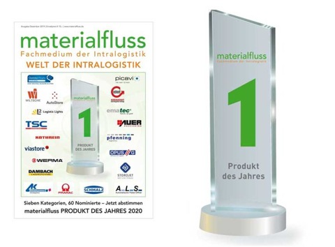 materialfluss PRODUKTE DES JAHRES 2020 – Die Sieger