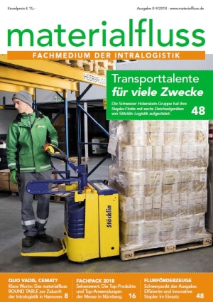 materialfluss Issue 08-09-2018