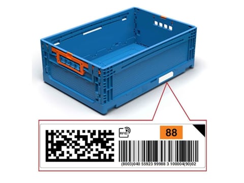 Reusable transport packaging GS1 Smart Box Reusable transport packaging GS1 Smart Box